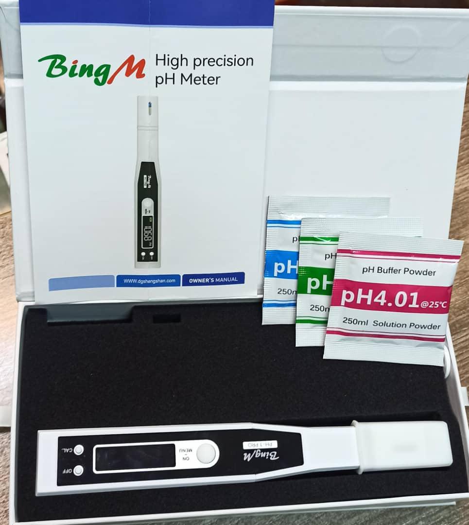 پی اچ متر قلمی bingM
